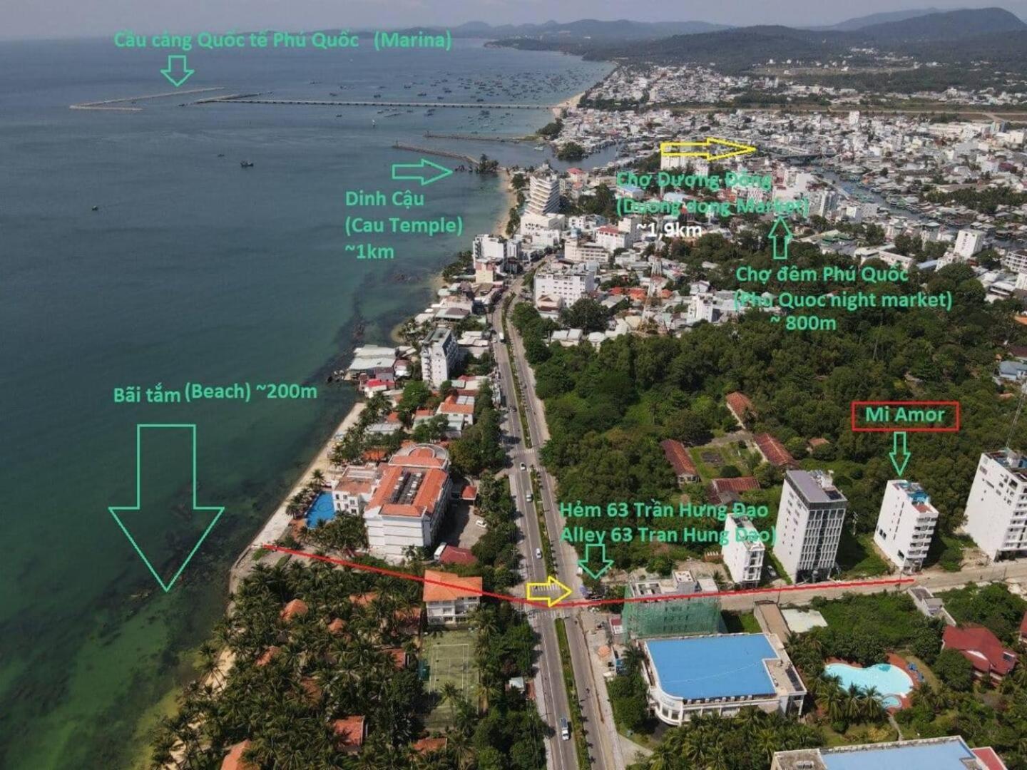 Mi Amor Luxury Island Apartment - 3 Minutes To The Beach Phu Quoc Luaran gambar